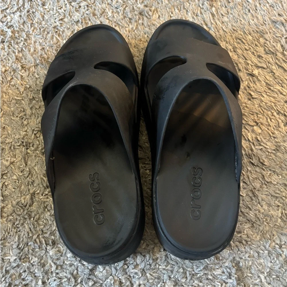 Crocs Women’s Black Wedges